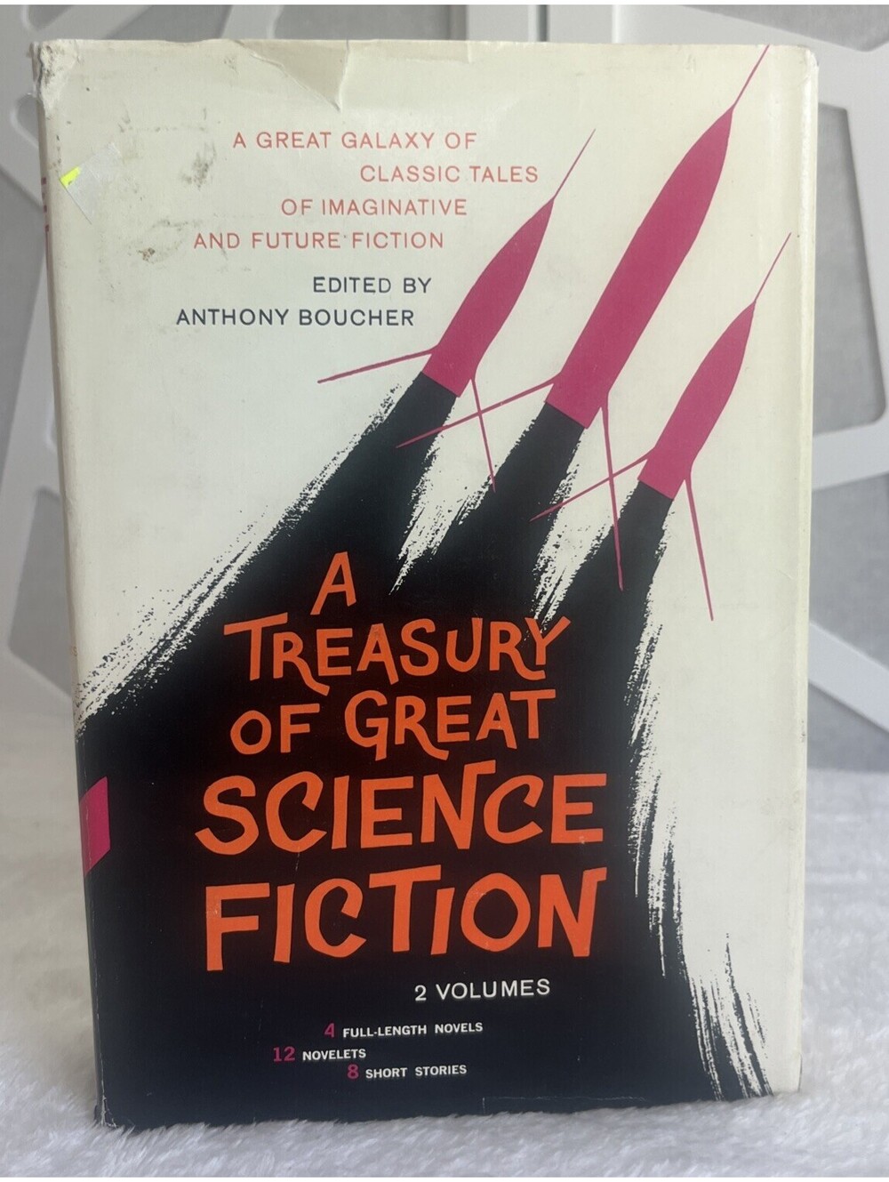CLASSIC VINTAGE SCI-FI ANTHOLOGY! A Treasury of Great Science Fiction 1959